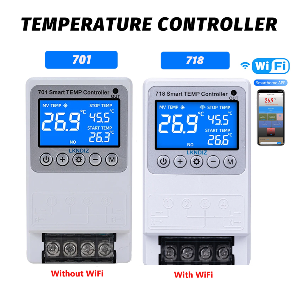 Wifi Thermostat - Temperatuur Smart Wifi Controller Constante Thermostaat