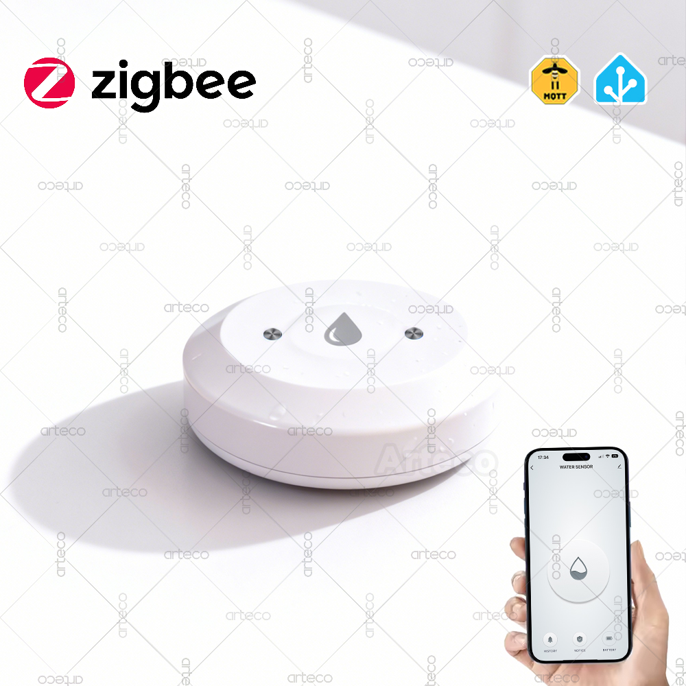Smart Home Zigbee Gateway - Smart Zigbee Watersensor Flood Waterlekkage Detector