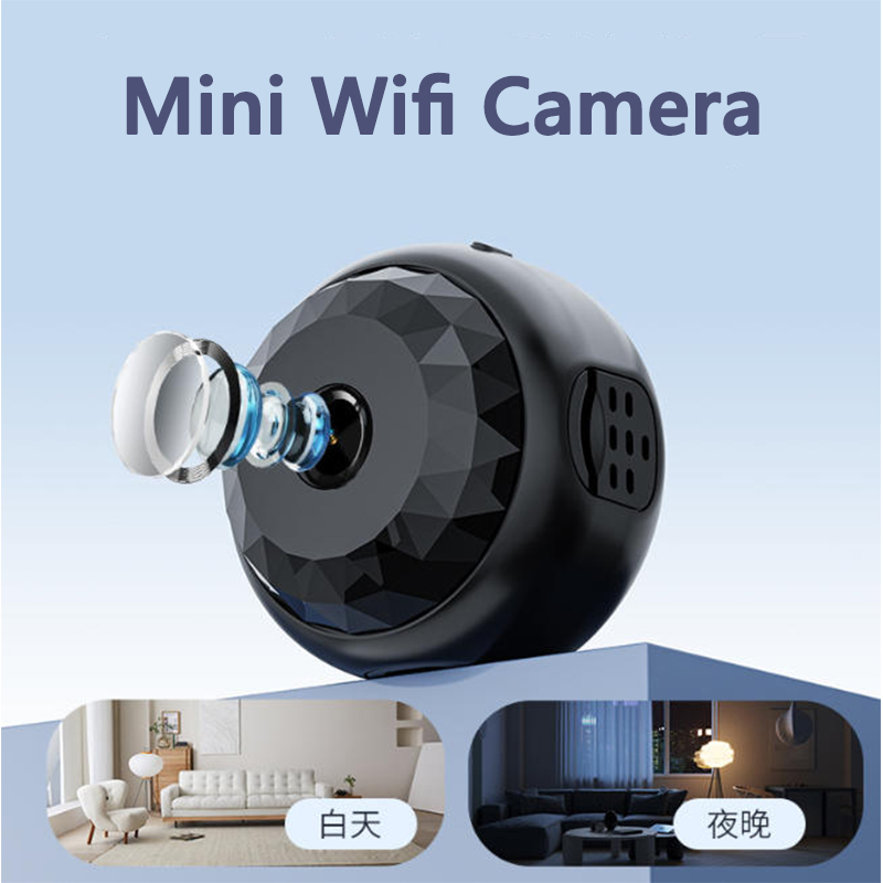 Smart Home Kamera - 1080P HD Mini Wifi Camera Draagbare