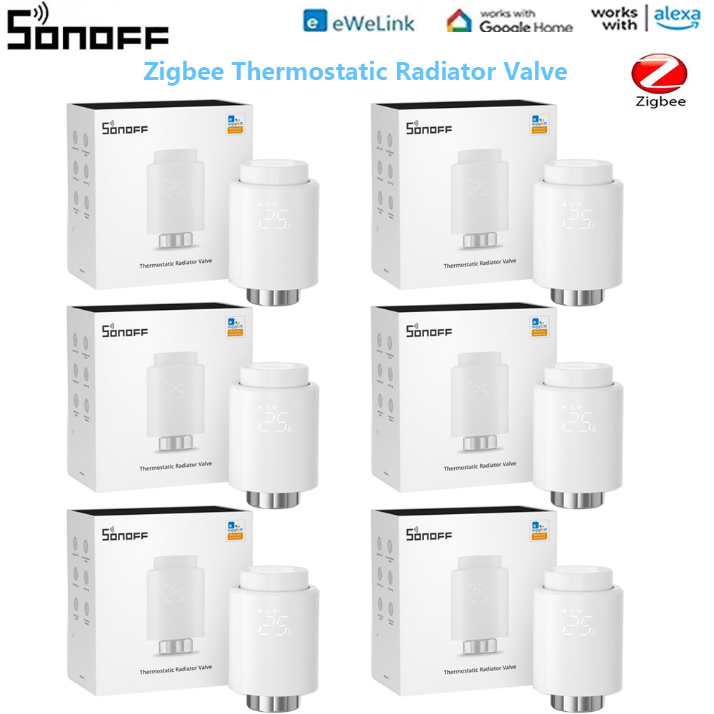 Smart Home Mqtt - SONOFF Smart TRV Zigbee Thermostatische Radiatorkraan