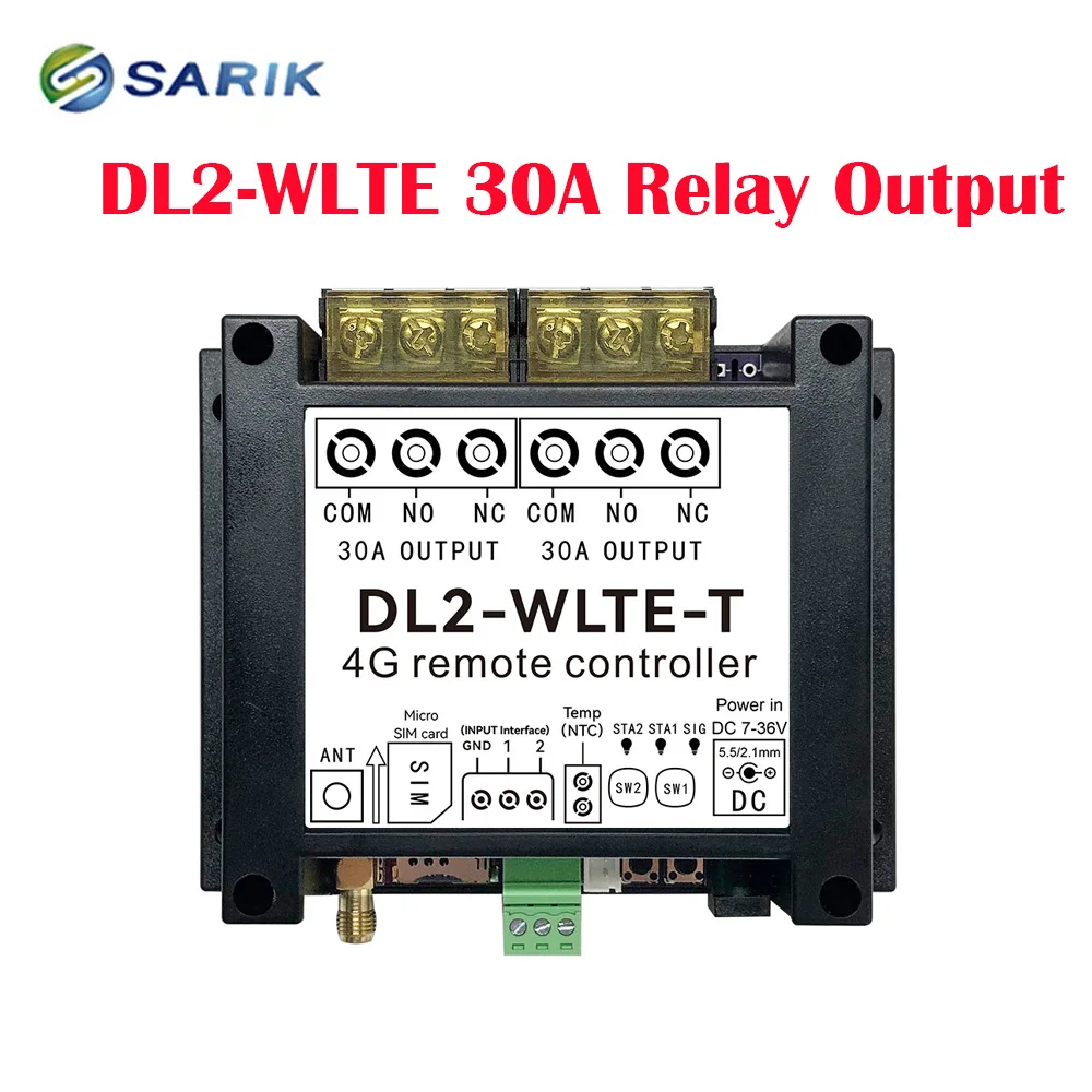 Wifi Thermostat - 4G TLE Smart Controller 2-weg relais