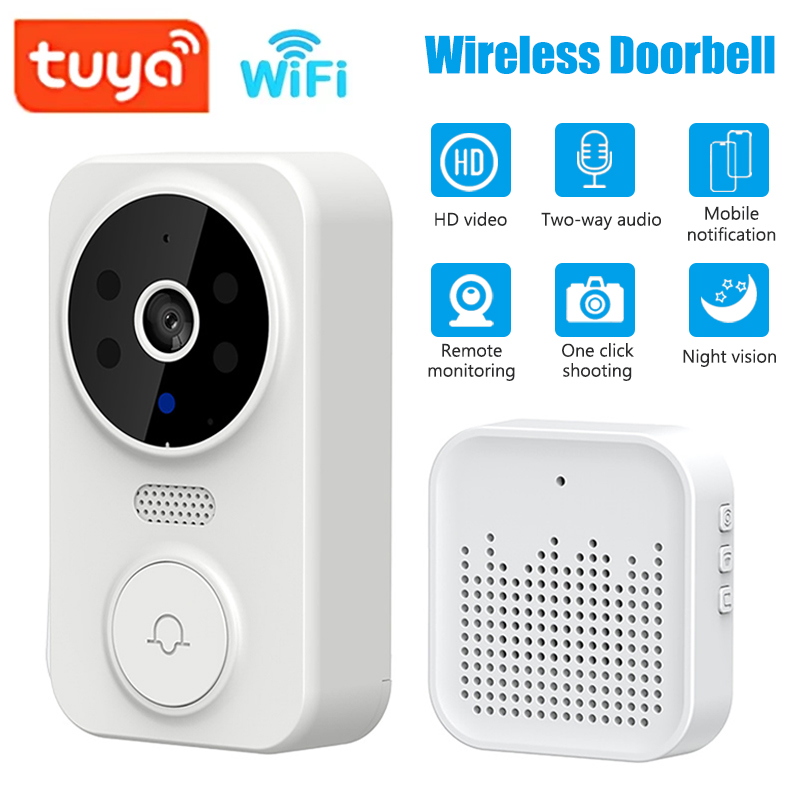 Smart Home Video Doorbell Enhanced Security With Smart Doorbell - WiFi Smart Video Deurbel Camera Nachtzicht