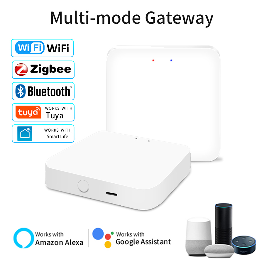 Smart Home Zigbee Gateway - Tuya Smart Multi-Mode Gateway ZigBee Wi-Fi