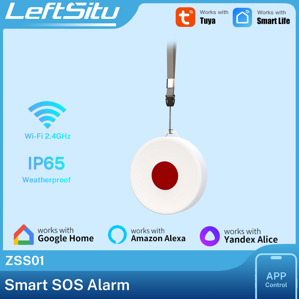 Smart Home Appliances - Tuya ZigBee Smart Button IP65 draadloze