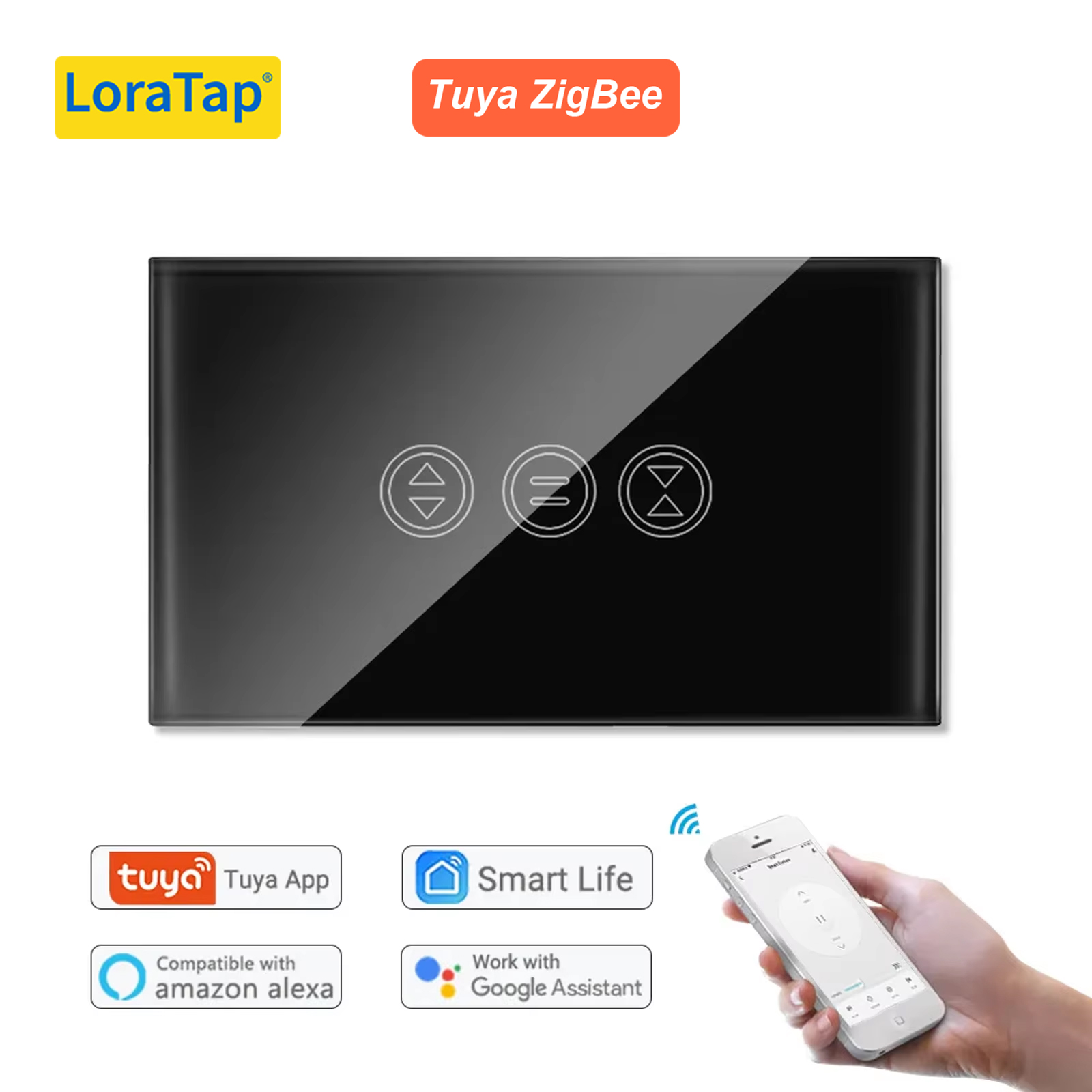 Smart Home Mqtt - Tuya Smart Life ZigBee 3.0 Gordijn