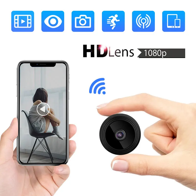 Smart Home Kamera - Mini Wifi Camera Digitale Camara Oculta