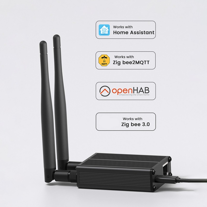 Smart Home Mqtt - ZigBee 3.0 Dongle naar Ethernet, USB