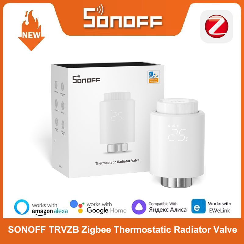Smart Home Mqtt - SONOFF TRVZB Zigbee 3.0 Thermostatische Radiatorventiel