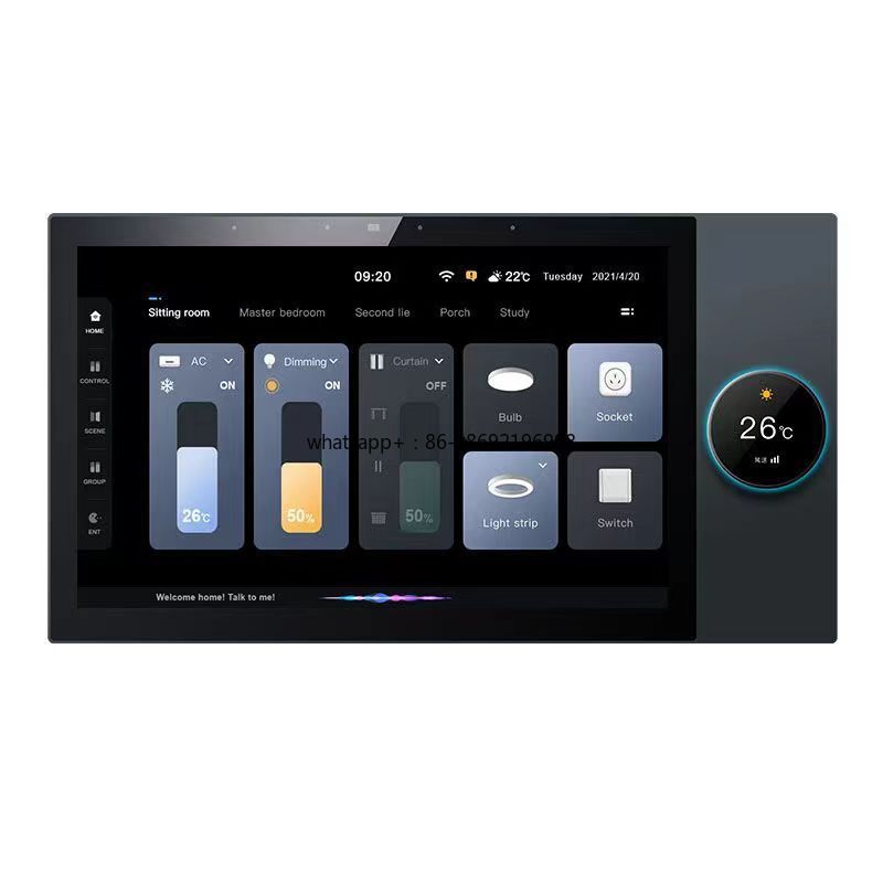Smart Home Zigbee Gateway - 2023 Multifunctioneel Smart Home Touchscreen inbouw