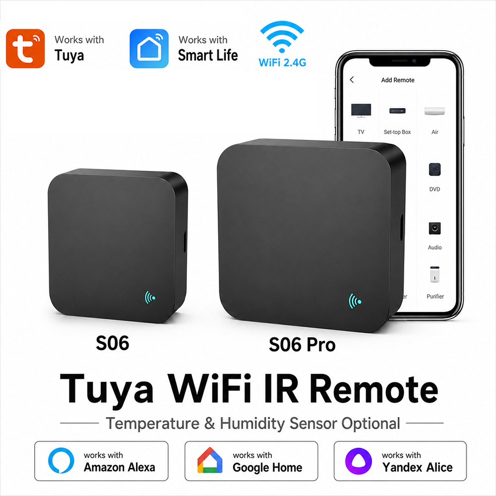 Smart Home Mqtt - Tuya WiFi IR-afstandsbediening Smart Home-apparaat met