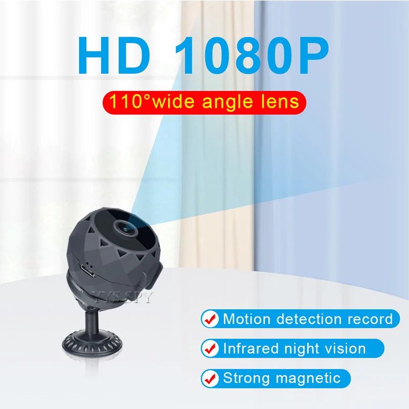 Smart Home Kamera - HD Mini Camera Nachtzicht Digitale Kamera