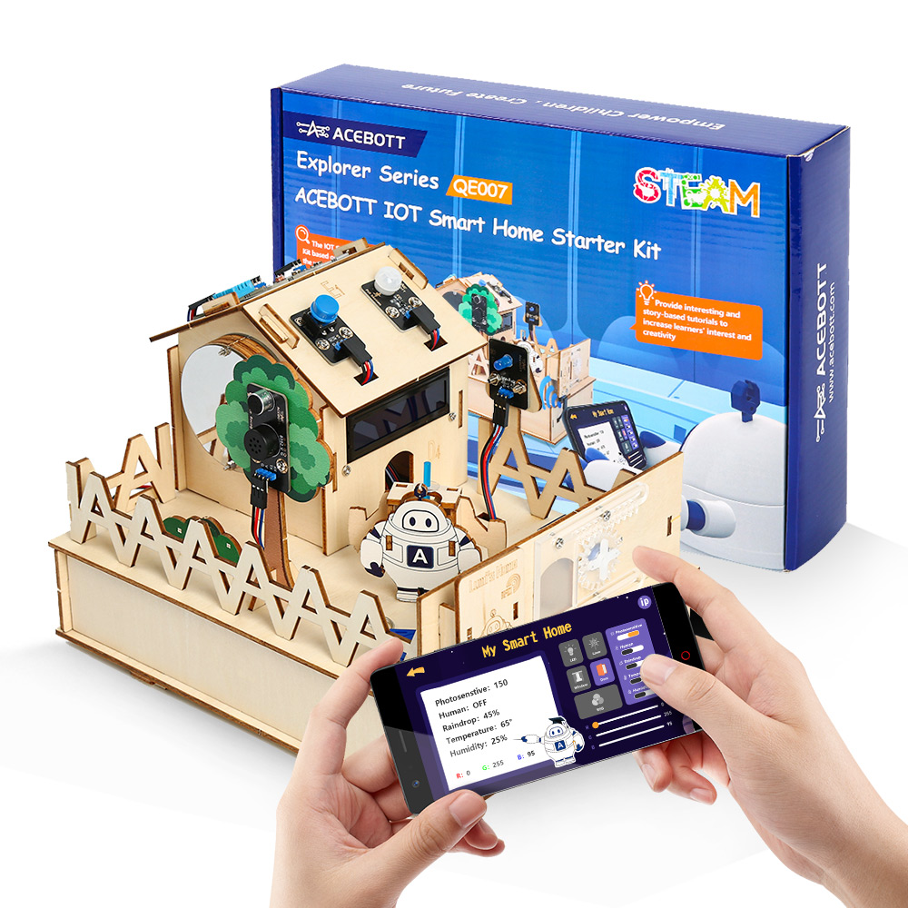 Smart Home Kit For Arduino - Acebott Diy Smart Home Kit Voor