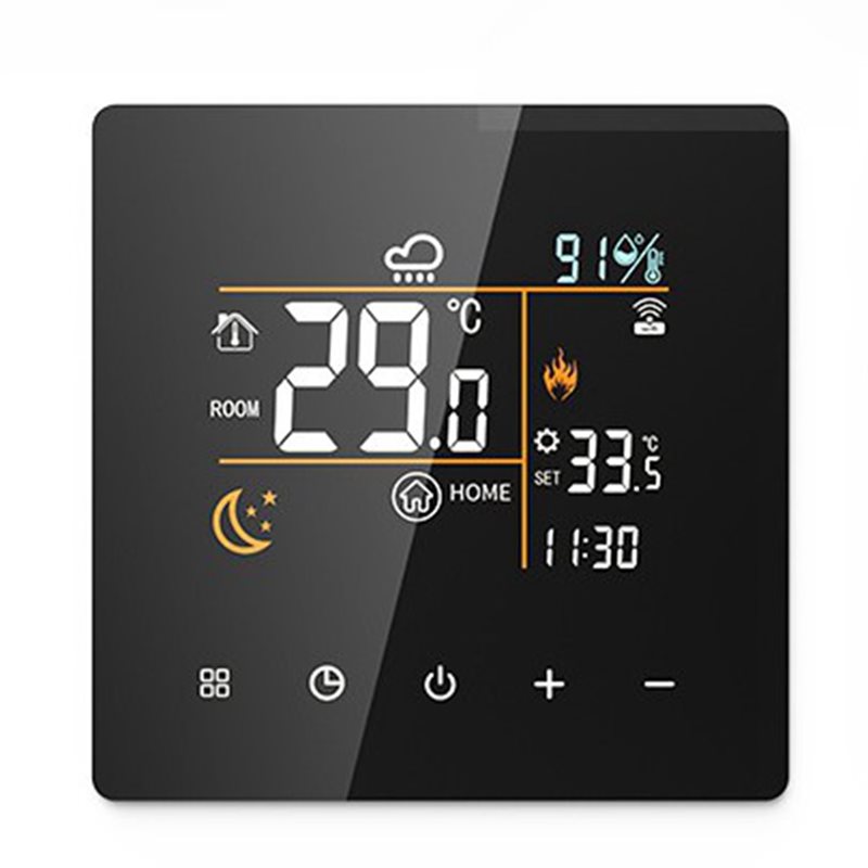Wifi Thermostat - Tuya Slimme Thermostaat 25A Wifi Elektrische