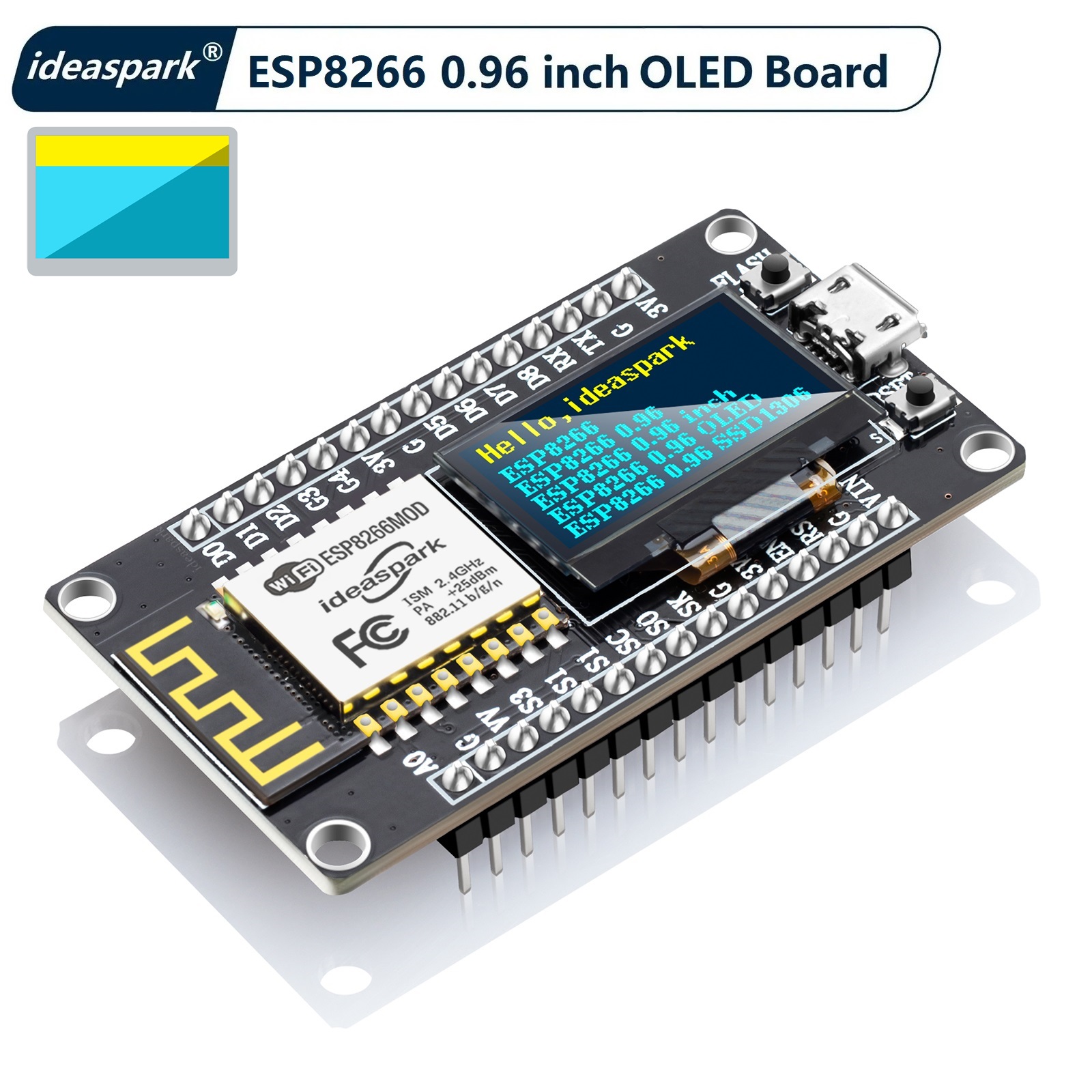 Smart Home Kit For Arduino - NodeMCU ESP8266 ontwikkelingsbord met 0,96 ''