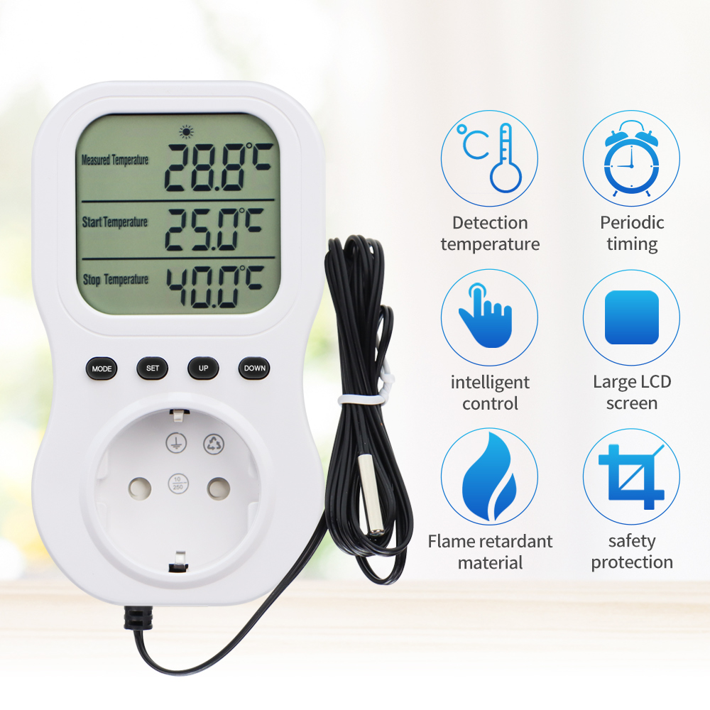 Slimme thermostaat LCD digital - Wifi Thermostat recensie en prijs