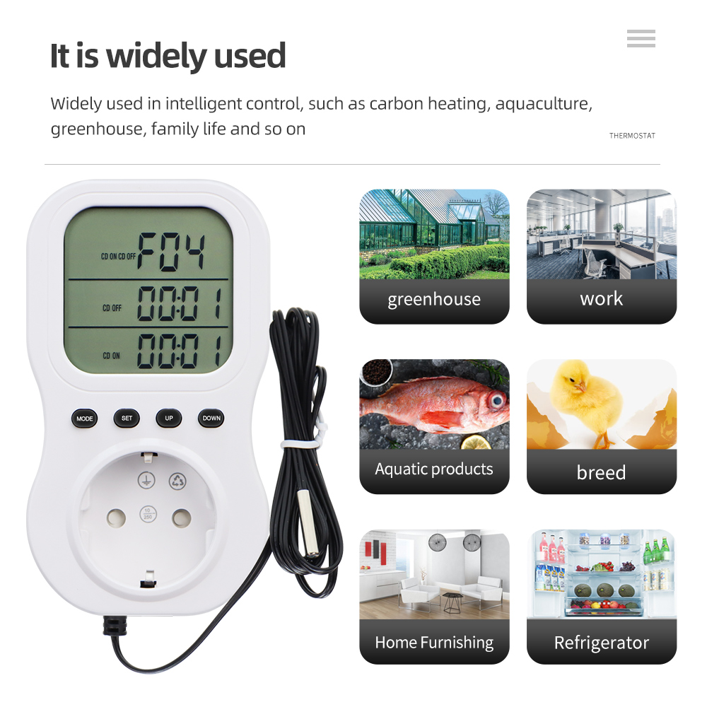 Slimme thermostaat LCD digital - Wifi Thermostat recensie en prijs