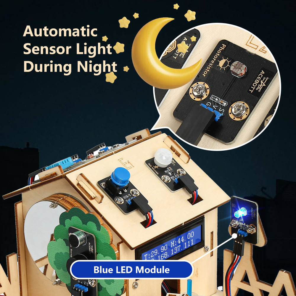 ACEBOTT Smart Home STEM STEAM  - Smart Home Kit For Arduino recensie en prijs