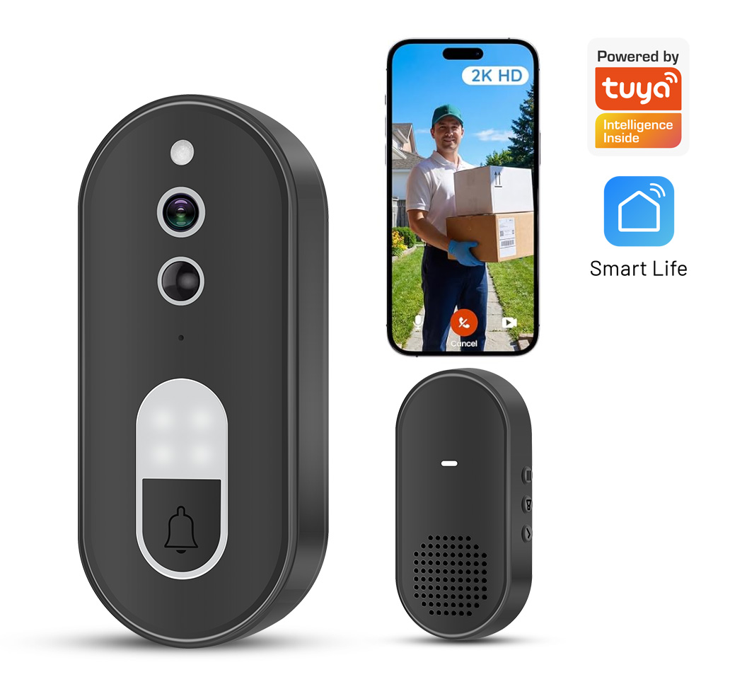 Tuya 1080P HD Draadloze WiFi V - Smart Home Video Doorbell Enhanced Security With Smart Doorbell recensie en prijs