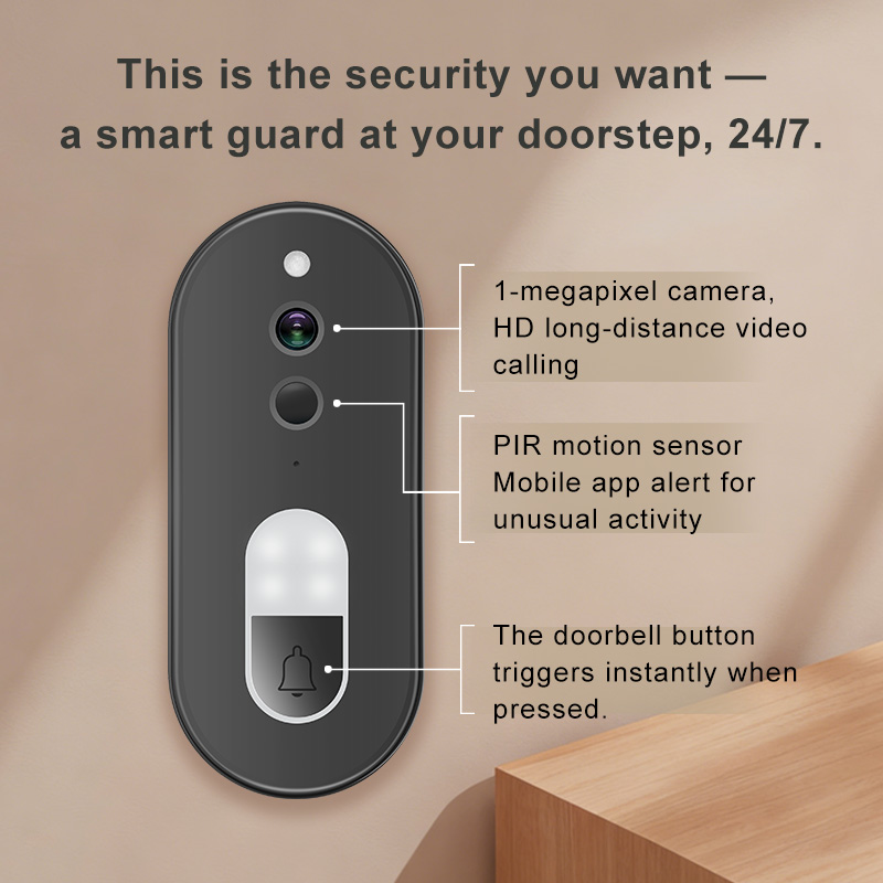 Tuya 1080P HD Draadloze WiFi V - Smart Home Video Doorbell Enhanced Security With Smart Doorbell recensie en prijs