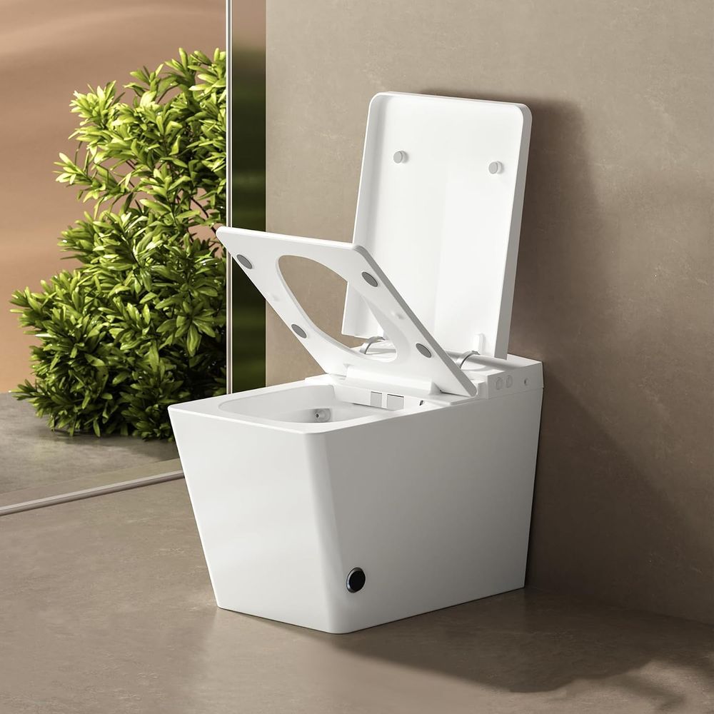 Vierkant slim toilet met ingeb - Smart Night Light recensie en prijs
