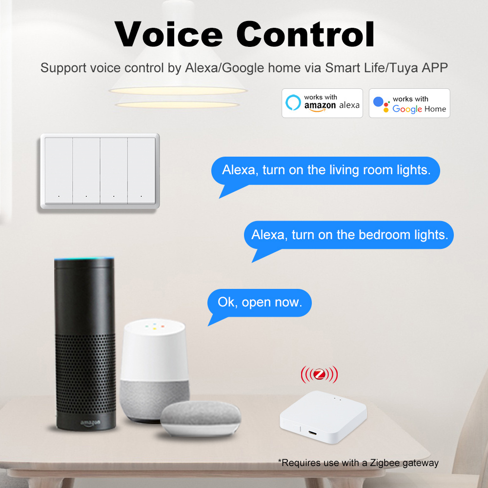 Manhot Smart Zigbee-schakelaar - Smart Home Alexa recensie en prijs