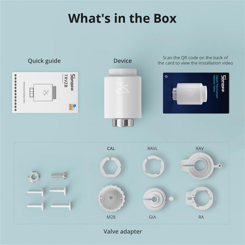 SONOFF Smart TRV Zigbee Thermo - Smart Home Mqtt recensie en prijs