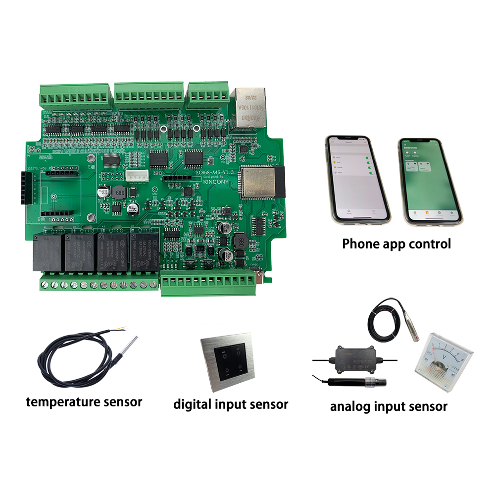 KC868-A4S ESP32 ESPhome Tasmot - Smart Home Mqtt recensie en prijs