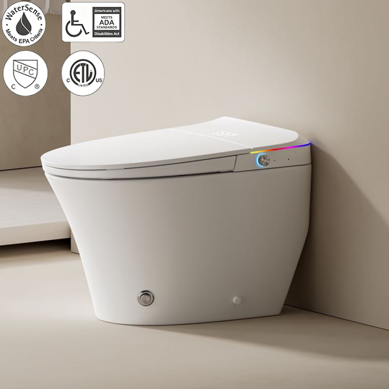 Slim toilet van keramiek, vola - Smart Night Light recensie en prijs