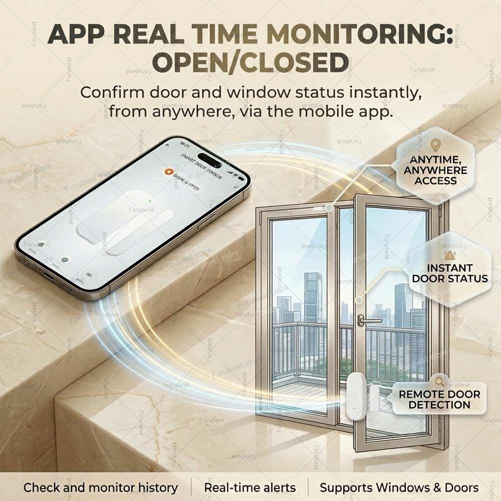 Tuya Zigbee Deur Raam Sensor I - Smart Home Mqtt recensie en prijs