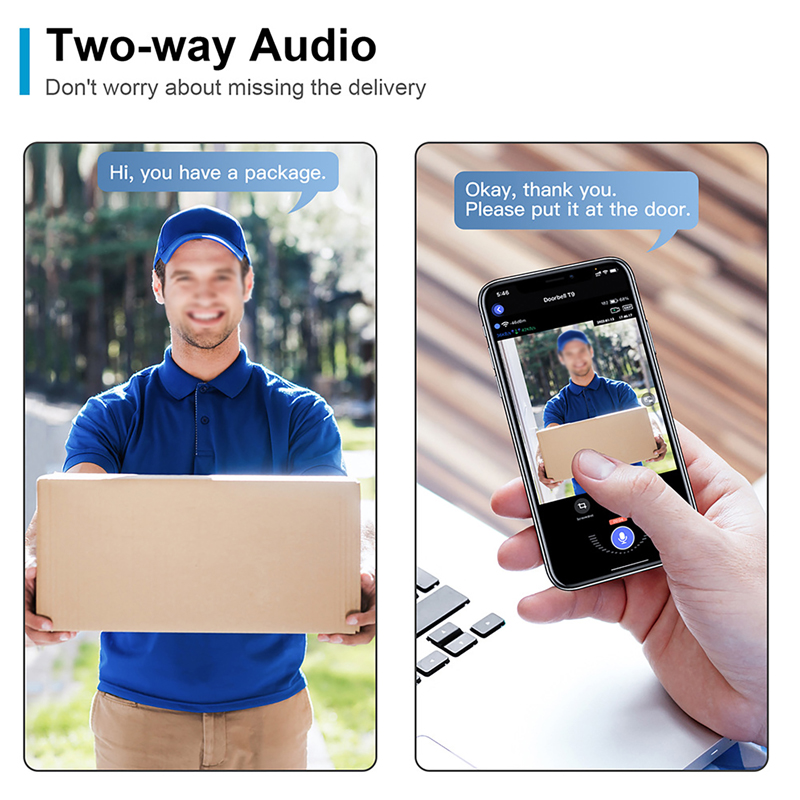 WiFi Smart Video Deurbel Camer - Smart Home Video Doorbell Enhanced Security With Smart Doorbell recensie en prijs