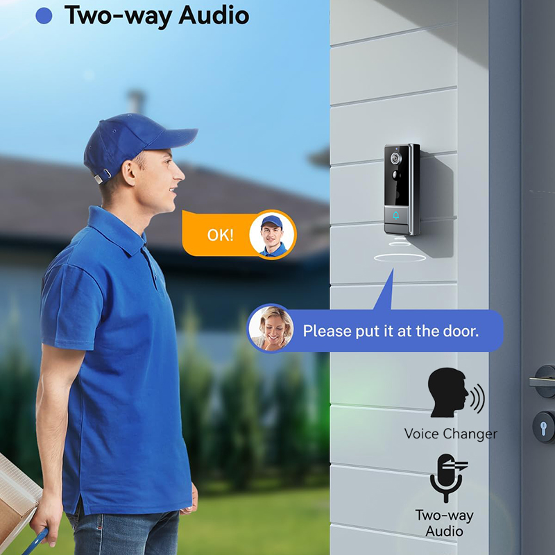 Draadloze slimme videodeurbel, - Smart Home Video Doorbell Enhanced Security With Smart Doorbell recensie en prijs
