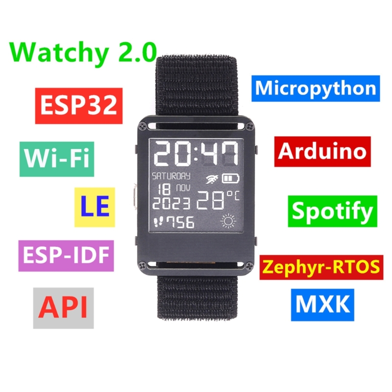 K0EA ESP32 Smartwatch Open Sou - Smart Home Using Esp32 recensie en prijs