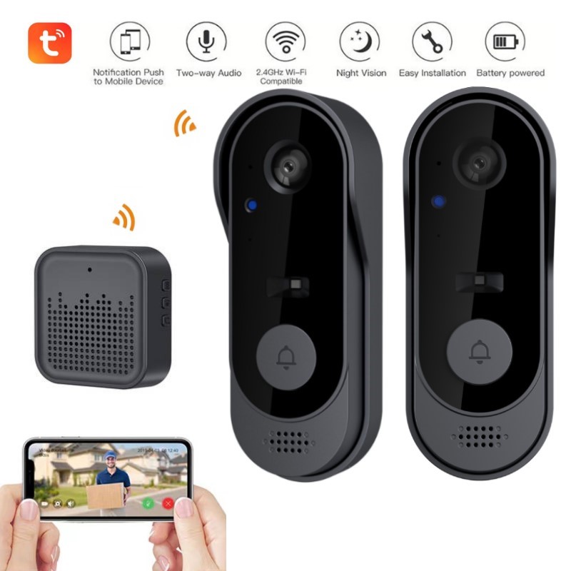 Tuya WIFI Camera Deurbel HD Vi - Smart Home Video Doorbell Enhanced Security With Smart Doorbell recensie en prijs