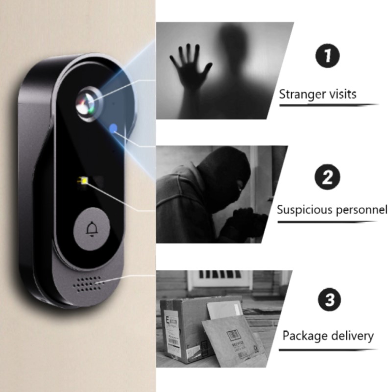 Tuya WIFI Camera Deurbel HD Vi - Smart Home Video Doorbell Enhanced Security With Smart Doorbell recensie en prijs