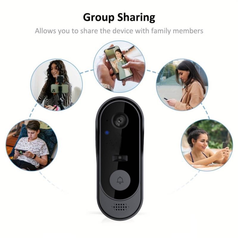 Tuya WIFI Camera Deurbel HD Vi - Smart Home Video Doorbell Enhanced Security With Smart Doorbell recensie en prijs