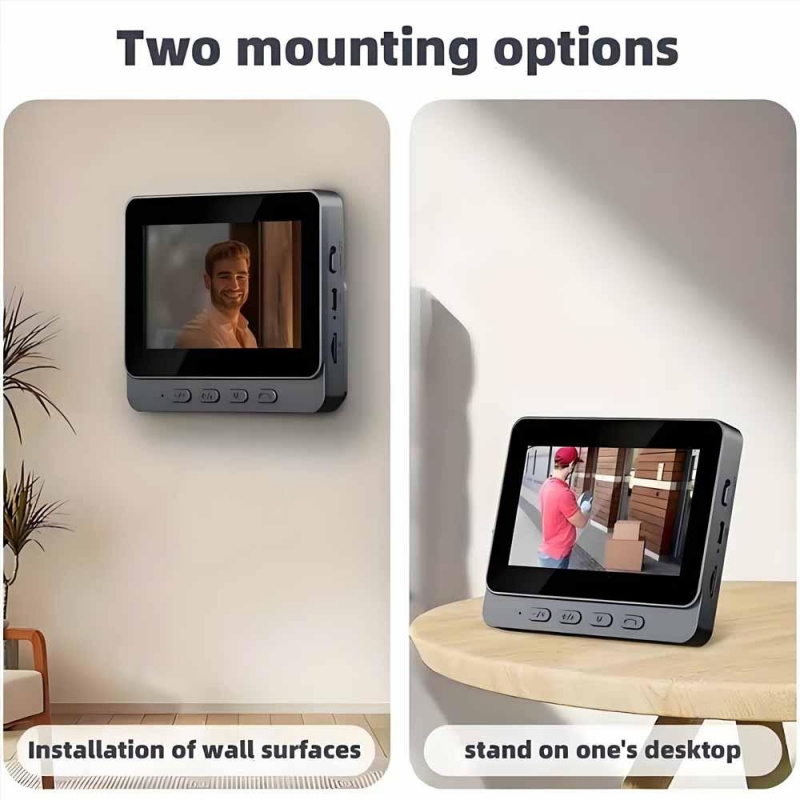 Slimme WiFi 2.4G draadloze deu - Smart Home Video Doorbell Enhanced Security With Smart Doorbell recensie en prijs