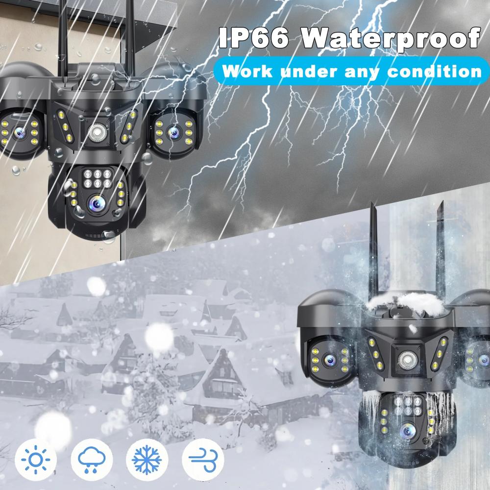 15MP 8K WIFI IP-camera met dri - Smart Home Kamera recensie en prijs