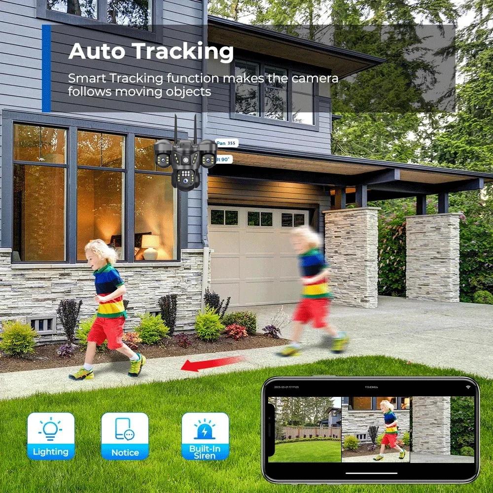 15MP 8K WIFI IP-camera met dri - Smart Home Kamera recensie en prijs