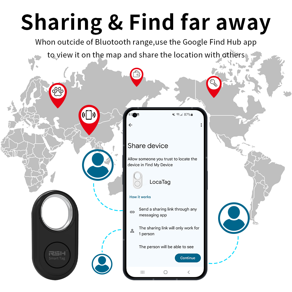 RSH 4PCS GPS Tracker voor Sams - Smart Home Uses recensie en prijs