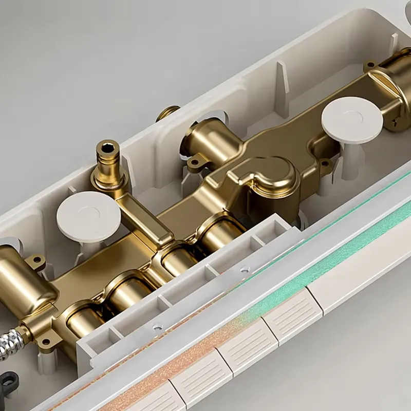 Messing digitale watervaldouch - Smart Home recensie en prijs