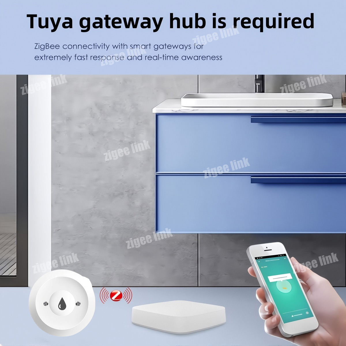 ZigBee 3.0 Watersensor Slimme  - Zigbee Gateway recensie en prijs
