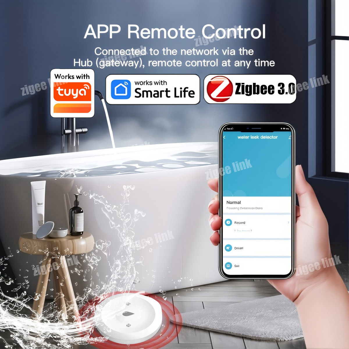 ZigBee 3.0 Watersensor Slimme  - Zigbee Gateway recensie en prijs