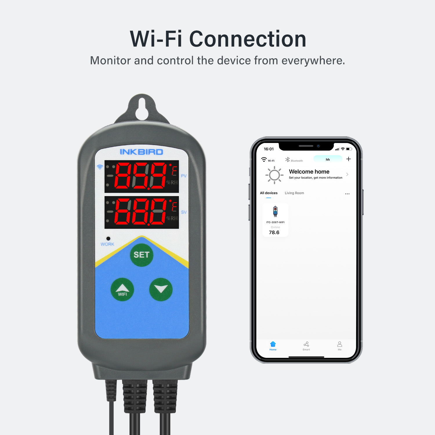 Inkbird Wifi Thermoregulator I - Wifi Thermostat recensie en prijs
