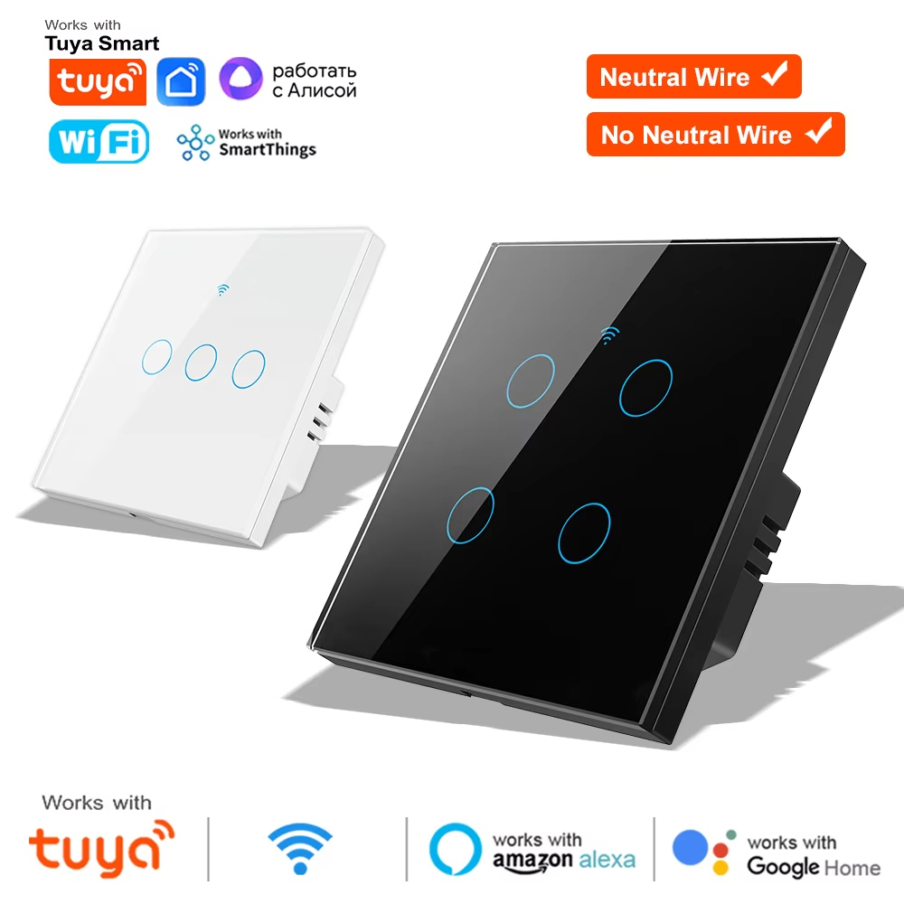 1 2 3 4 Gang WiFi RF 433mhz To - Smart Home Alexa recensie en prijs