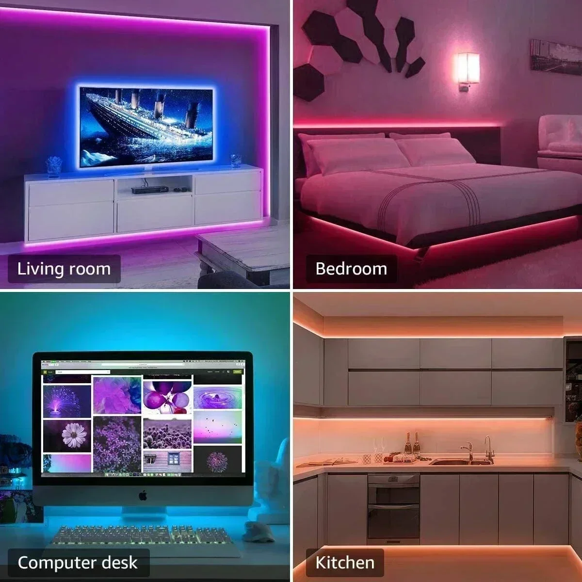 Smart RGB LED Gaming Light Str - Smart Night Light recensie en prijs