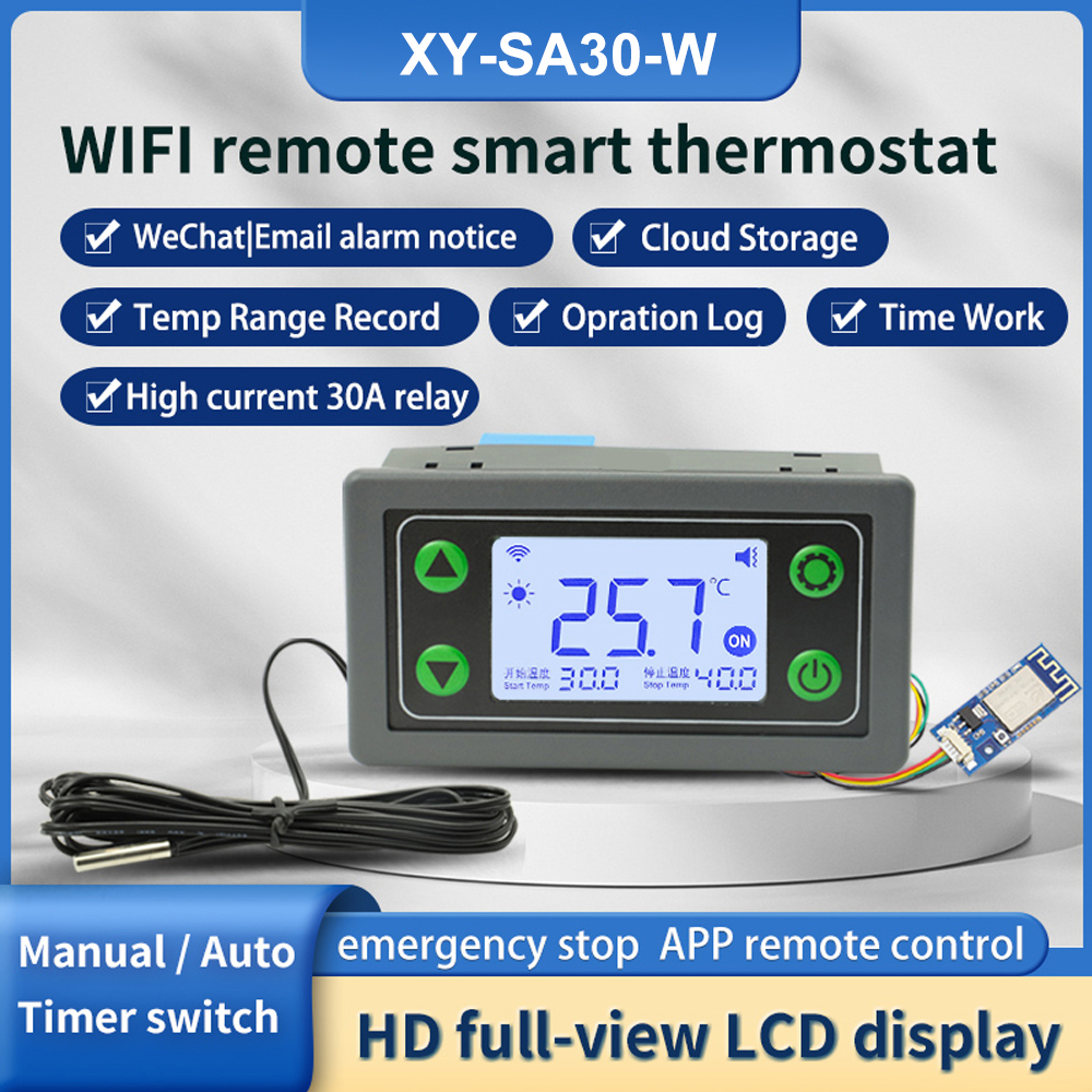ST10-W/SA10-W/SA30-W/ST30-W DC - Wifi Thermostat recensie en prijs