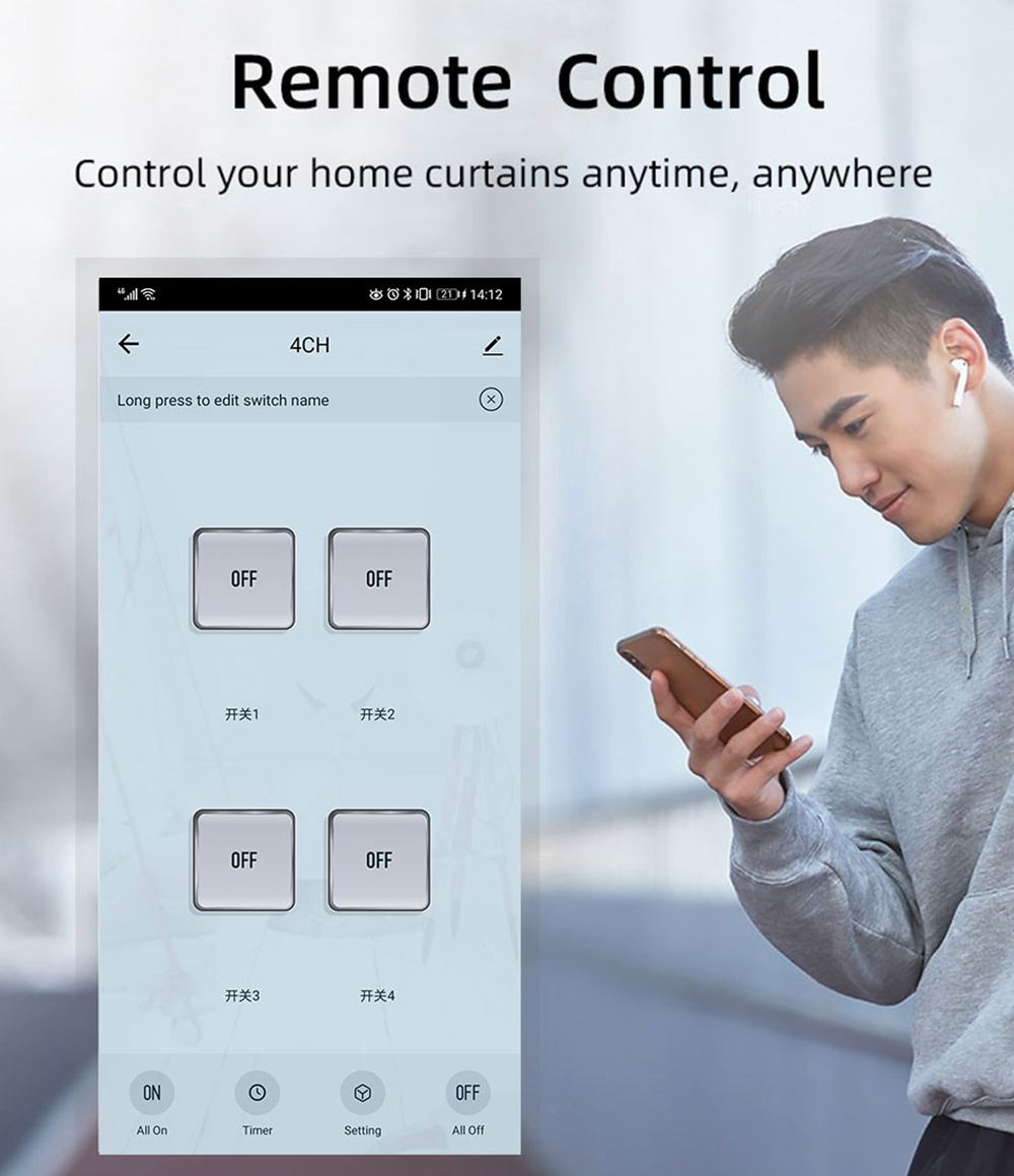 Tuya 4CH Zigbee Schakelrelaism - Smart Home Zigbee Gateway recensie en prijs