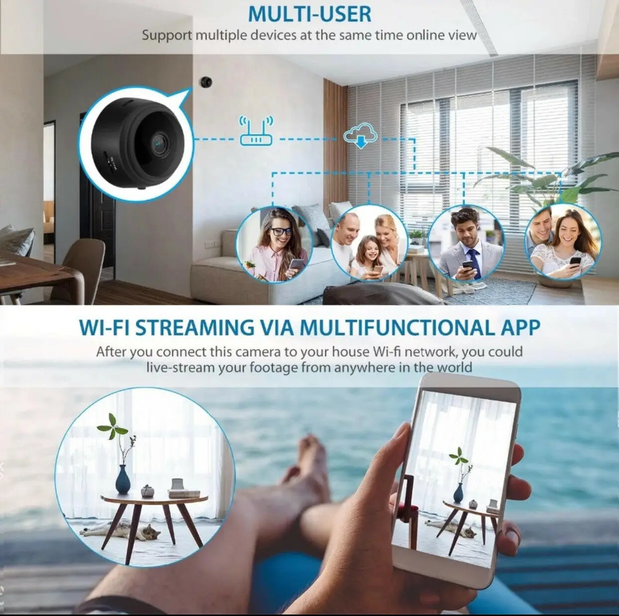 HD 1080P Mini Digitale Wifi Ca - Smart Home Kamera recensie en prijs