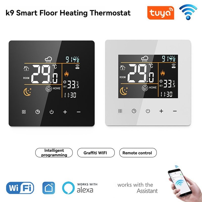 Tuya Slimme Thermostaat 25A Wi - Wifi Thermostat recensie en prijs