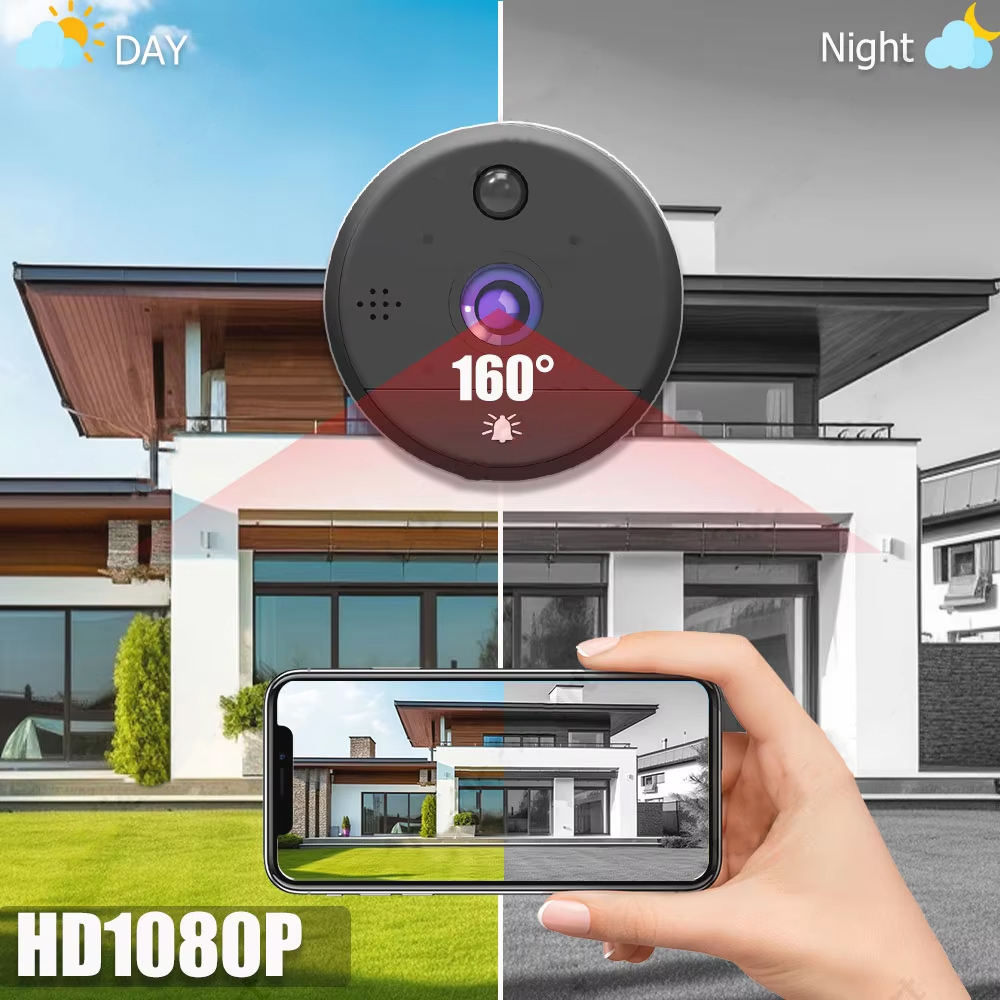 6000mAh WiFi Kijkgaatje Tuya S - Smart Home Video Doorbell Enhanced Security With Smart Doorbell recensie en prijs
